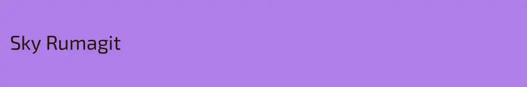 Sky Rumagit
